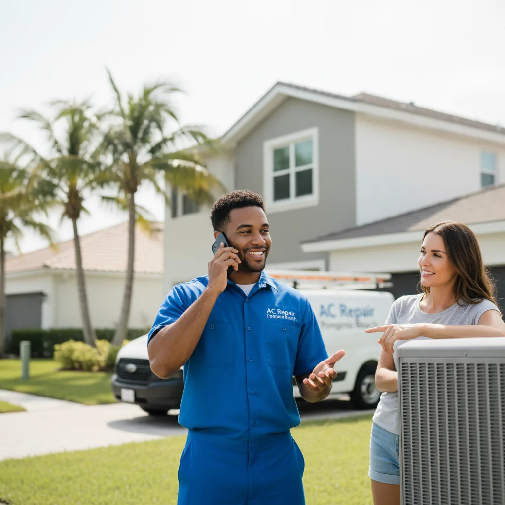 AC Repair Pompano Beach customer support in Orchard Park